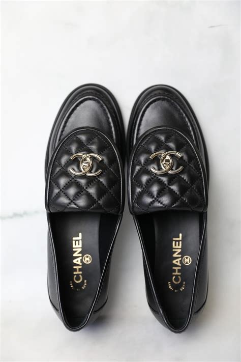 chanel loafers dhgate|authentic Chanel loafers.